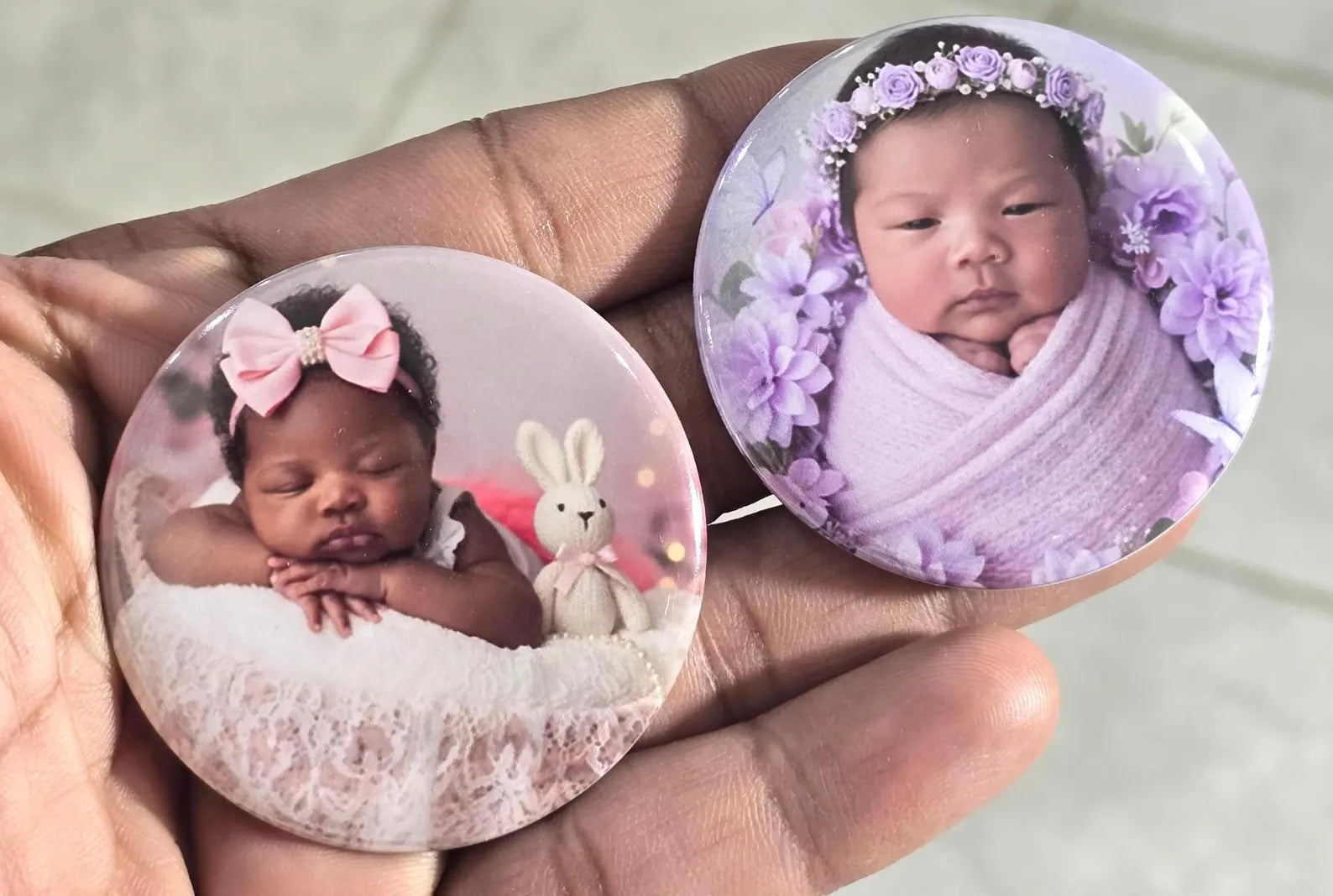 Round Photo Magnet - 2.25 Inches