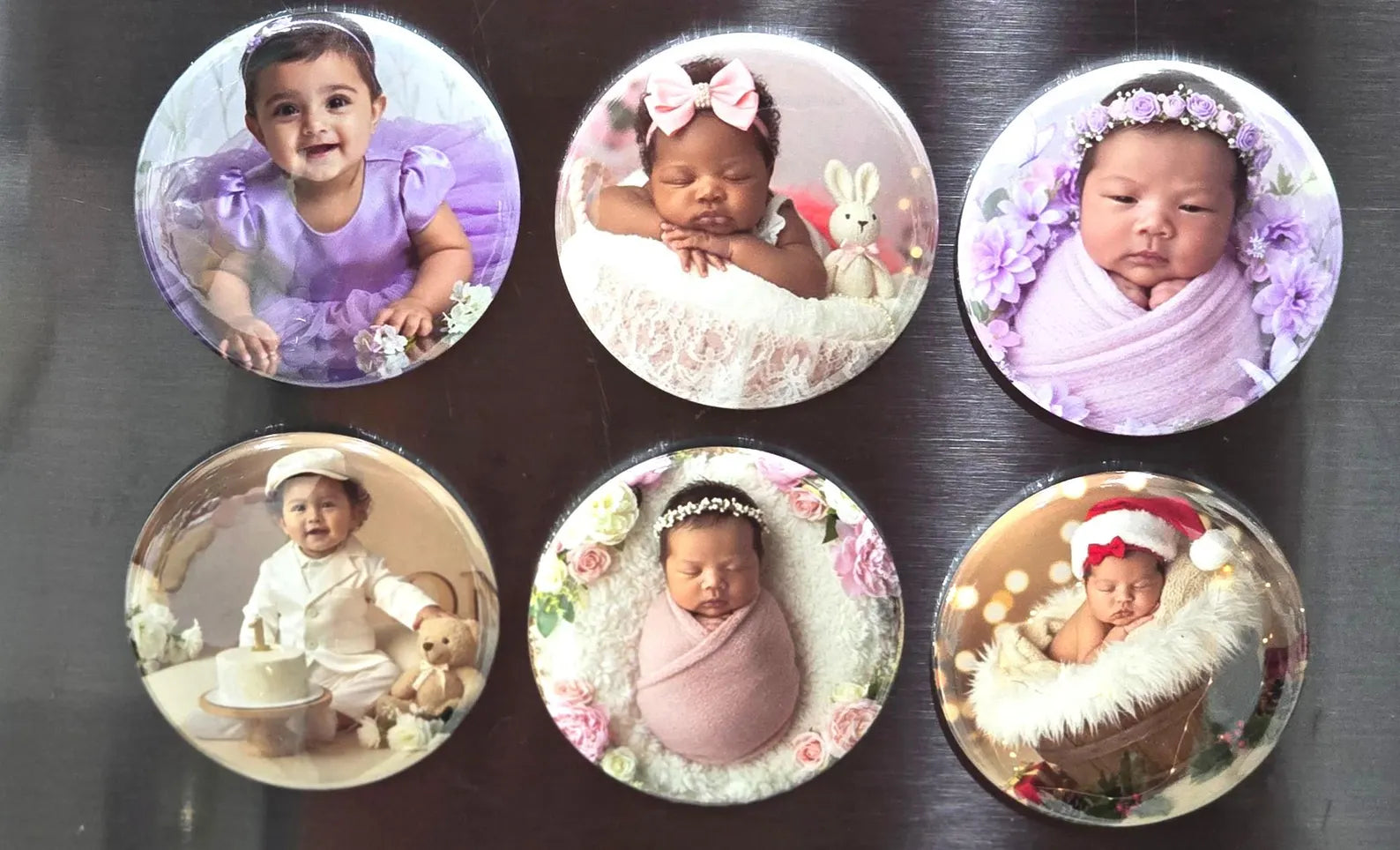 Round Photo Magnet - 2.25 Inches