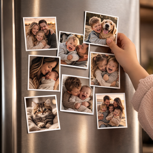 Custom Flex Photo Magnets